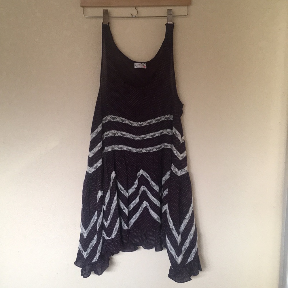 Free People Intimately Purple with Lace Slip